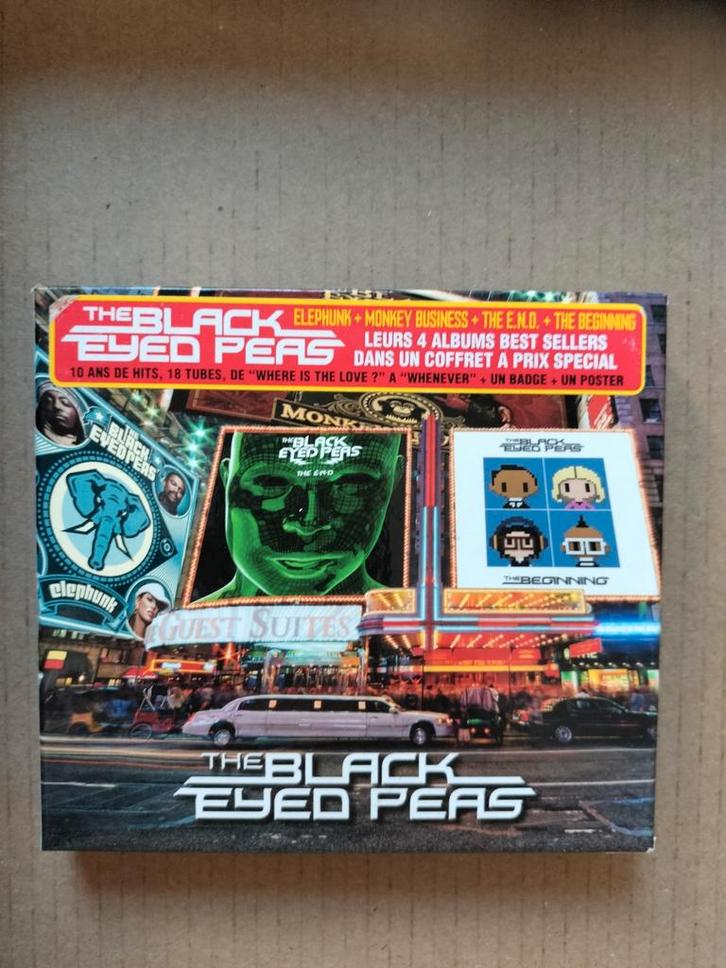 The Black Eyed Peas - 4 CD Boxset, Cd's en Dvd's, Cd's | Overige Cd's, Zo goed als nieuw, Boxset, Verzenden