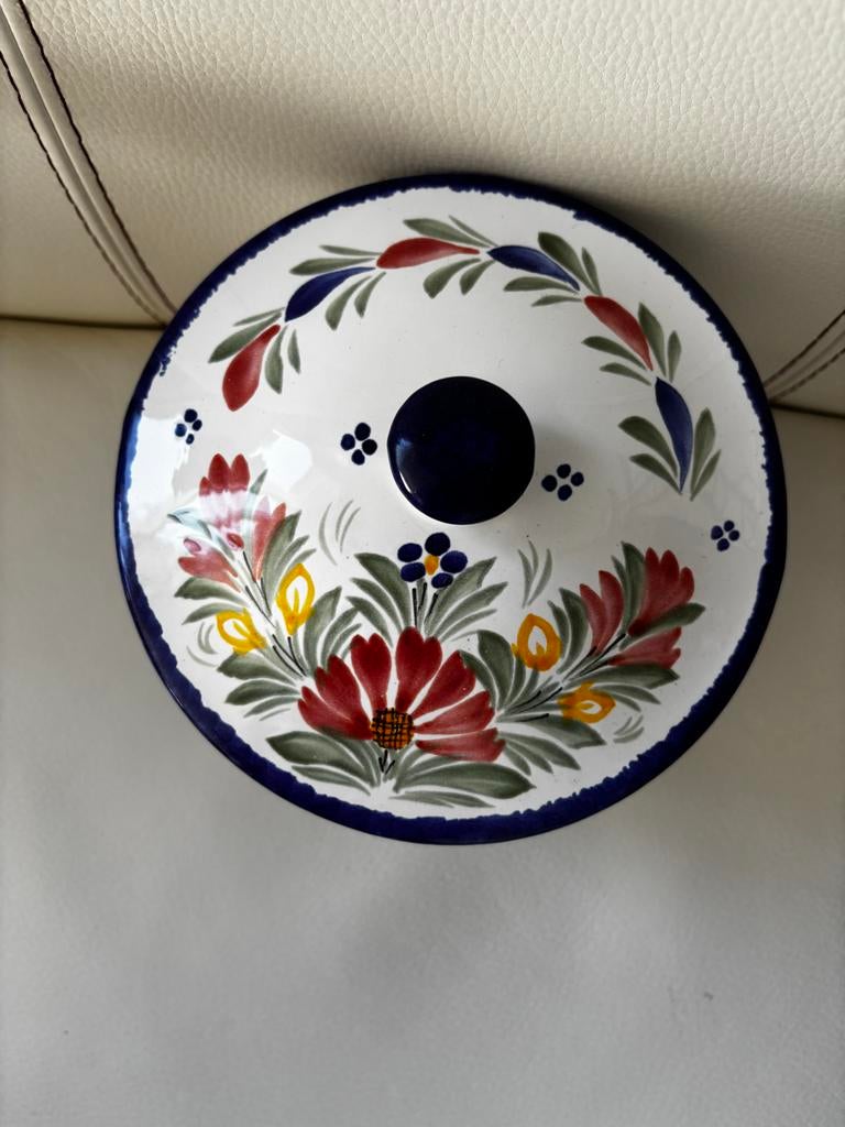 Soepterrine HB Quimper faïence aardewerk, Ophalen of Verzenden