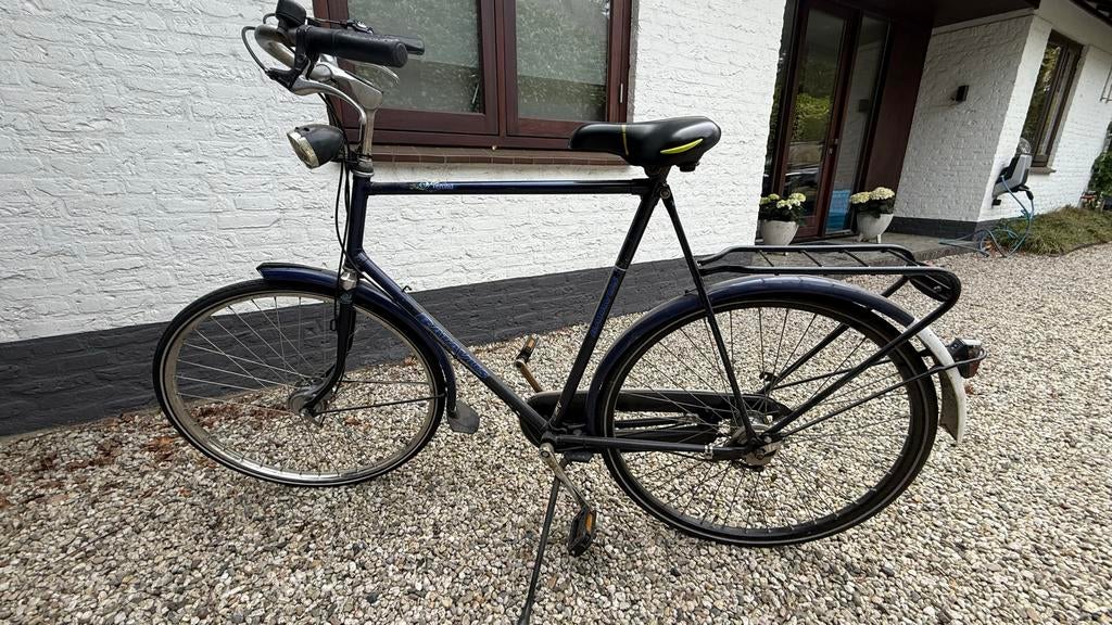 Batavus Stationsfiets - Maat 61-63, 3 versnellingen, trommel, Fietsen en Brommers, Fietsen | Heren | Herenfietsen, Gebruikt, Versnellingen