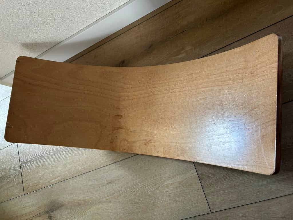 Houten Wobbelboard met Vilt - Balansbord voor Kinderen, Ophalen, Gebruikt, Jongen of Meisje