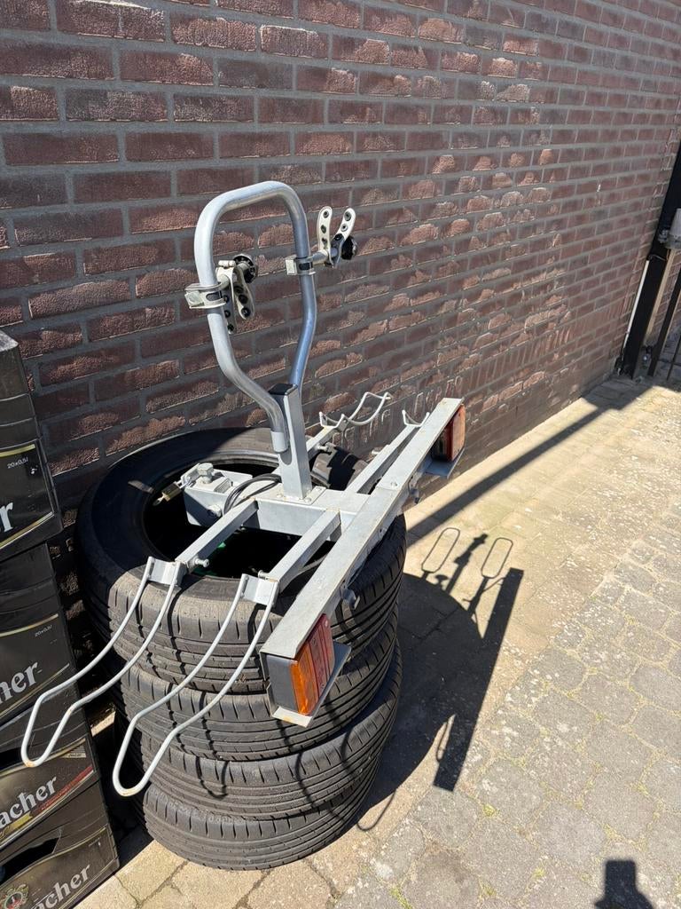Stevige fietsendrager voor 2 fietsen, Ophalen of Verzenden, Zo goed als nieuw, Trekhaakdrager