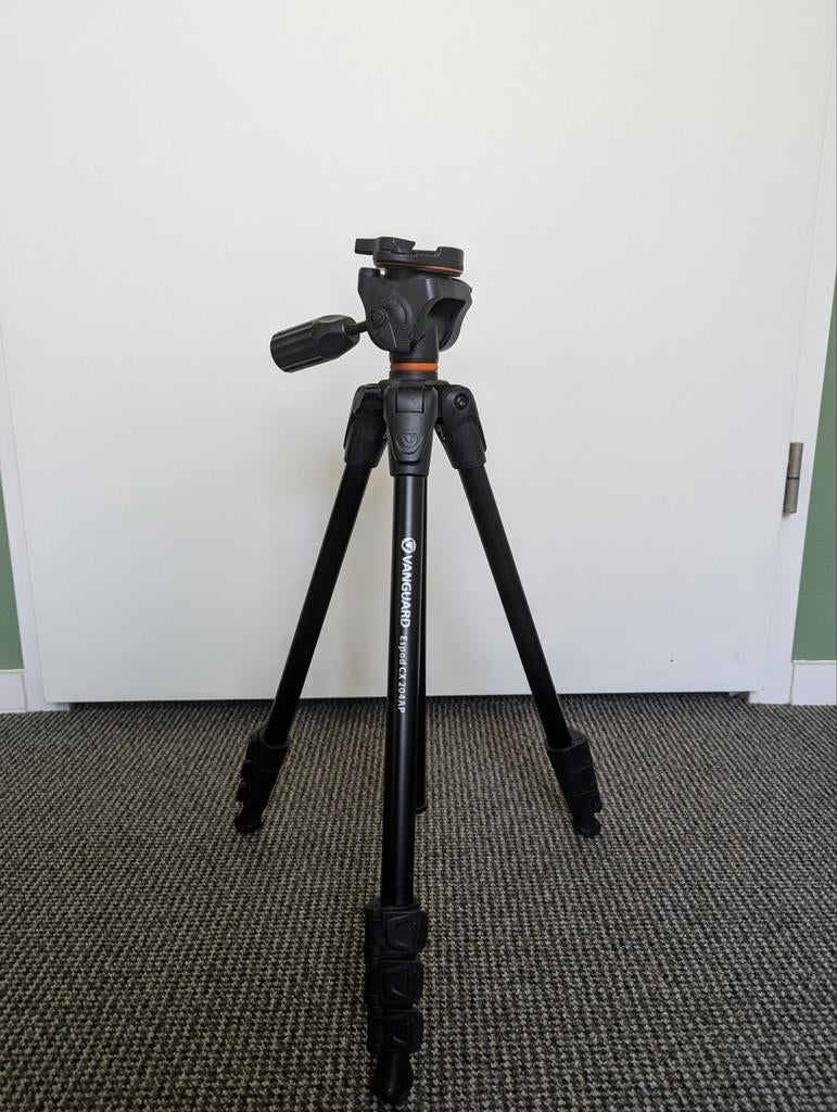 Vanguard Espod CX 204AP Statief, Ophalen, Gebruikt, 150 tot 175 cm, Driepoot