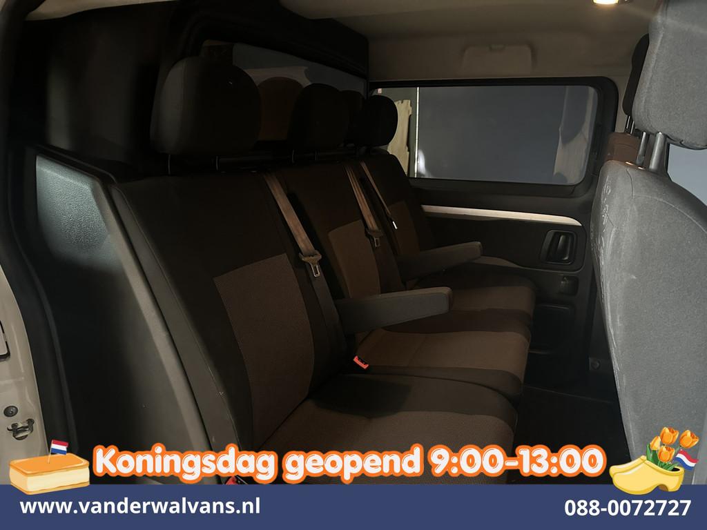 Peugeot Expert 2.0 BlueHDI 123pk L3H1 Dubbele Cabine Euro6 A, Auto's, Bestelauto's, Voorwielaandrijving, Gebruikt, 4 cilinders