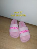 Roze umbro badslippers slippers maat 35 36 meisje, Meisje, Ophalen of Verzenden, Zo goed als nieuw, Umbro