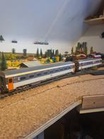 Roco SNCF rijtuigen geweatherd 2 stuks,Fleischmann koppeling, Hobby en Vrije tijd, Modeltreinen | H0, Ophalen of Verzenden