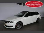 Skoda Octavia Combi 2.0 TDI Greentech Style Automaat Clima N, Auto's, Skoda, Stof, Gebruikt, 4 cilinders, Wit