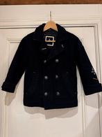 Klassieke blauwe Gaastra schippersjas winddicht maat 128, Ophalen of Verzenden, Gebruikt, Jongen, Jas