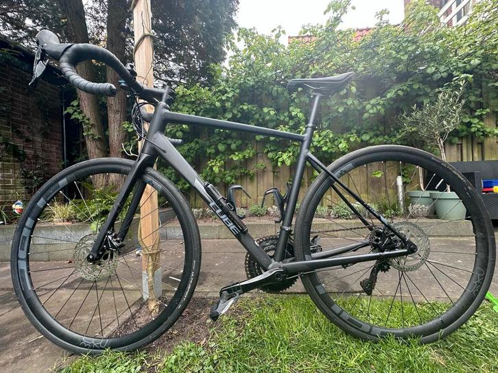 Cube Attain frame size 56 - incl bandenwisselset & quad lock, Fietsen en Brommers, Fietsen | Racefietsen, Gebruikt, Overige merken