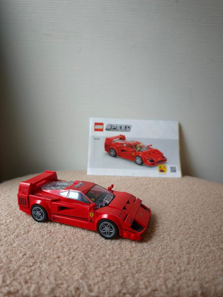 76934 Lego Speed Champions Ferrari F40, Ophalen, Lego, Compleet, Speed Champions