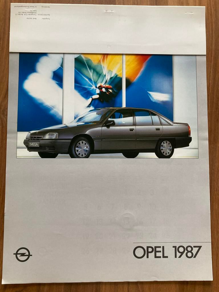 Opel jaarkalenders- Waveem Waalwijk, Diversen, Ophalen of Verzenden