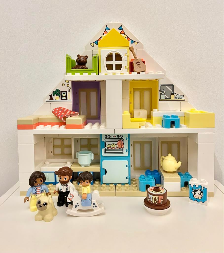 Duplo 10929 - Modulair Speelhuis, Kinderen en Baby's, Speelgoed | Duplo en Lego, Ophalen of Verzenden, Zo goed als nieuw, Compleet