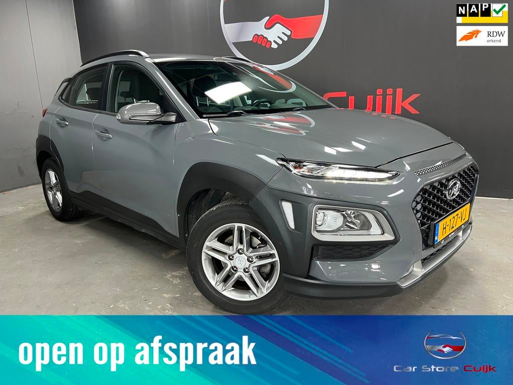 Hyundai Kona 1.0 T-GDI Comfort | CarPlay | Cam | Lane Assist, Voorwielaandrijving, Stof, Gebruikt, Euro 6