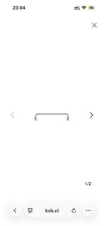 Handgrepen "Old School" Chroom – NIEUW, Ophalen of Verzenden, Nieuw, Chroom, Overige typen