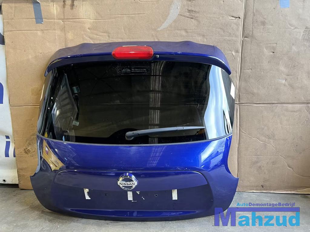 NISSAN JUKE F15 Blauw achterklep 2010-2019, Deur, Takashima 1-chome 1-1
220-8686  Yokohama, Ophalen of Verzenden, Achter