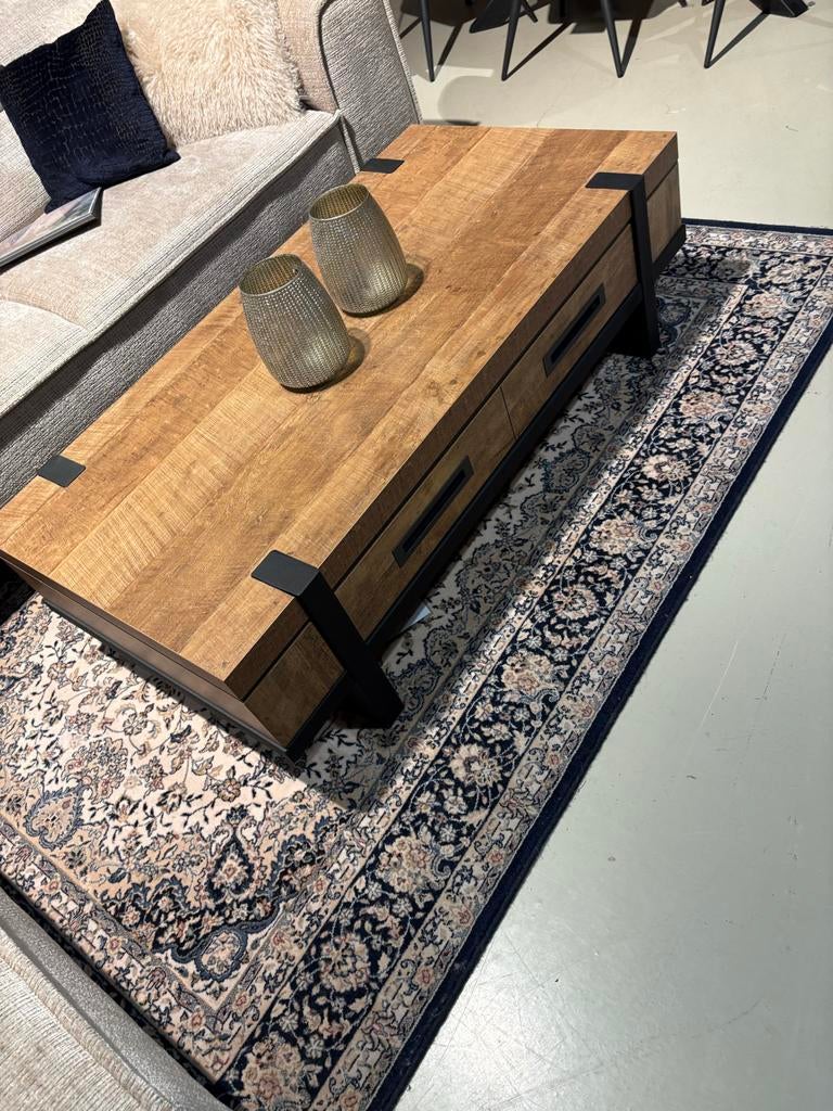 Showmodel Salontafel HPL - 136x68x40h cm, Huis en Inrichting, Tafels | Salontafels, Ophalen, 100 tot 150 cm, 50 tot 100 cm, Zo goed als nieuw