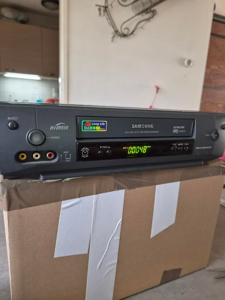 Samsung SV-621X VHS-speler Uitstekende staat uit 1990vintage, Audio, Tv en Foto, Videospelers, Ophalen of Verzenden, Zo goed als nieuw