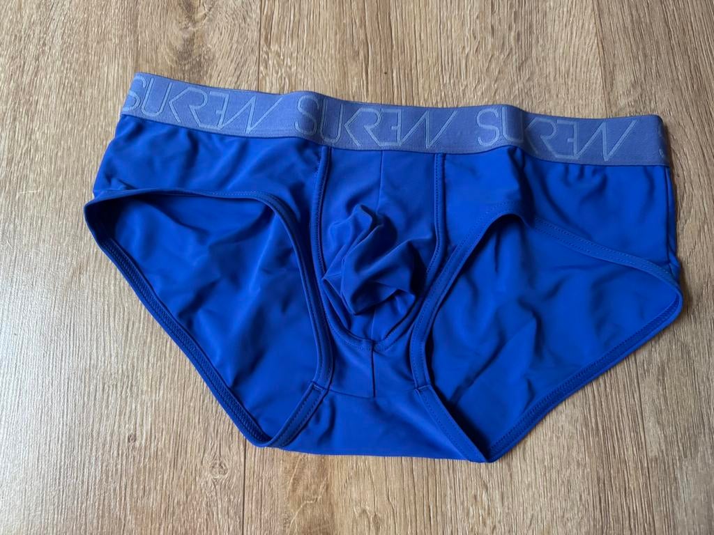 Sukrew slip M blauw, Kleding | Heren, Ondergoed, Verzenden, Blauw, Slip