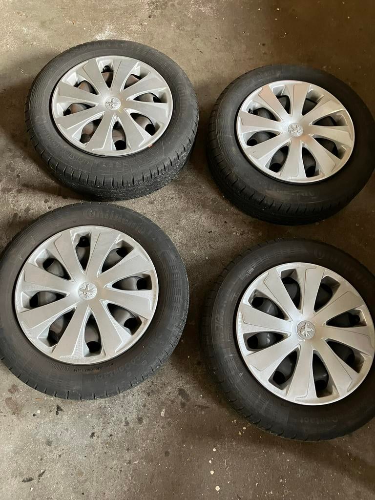 Zomerbanden met velgen 165-65-14, Ophalen, 14 inch, 165 mm, Zomerbanden