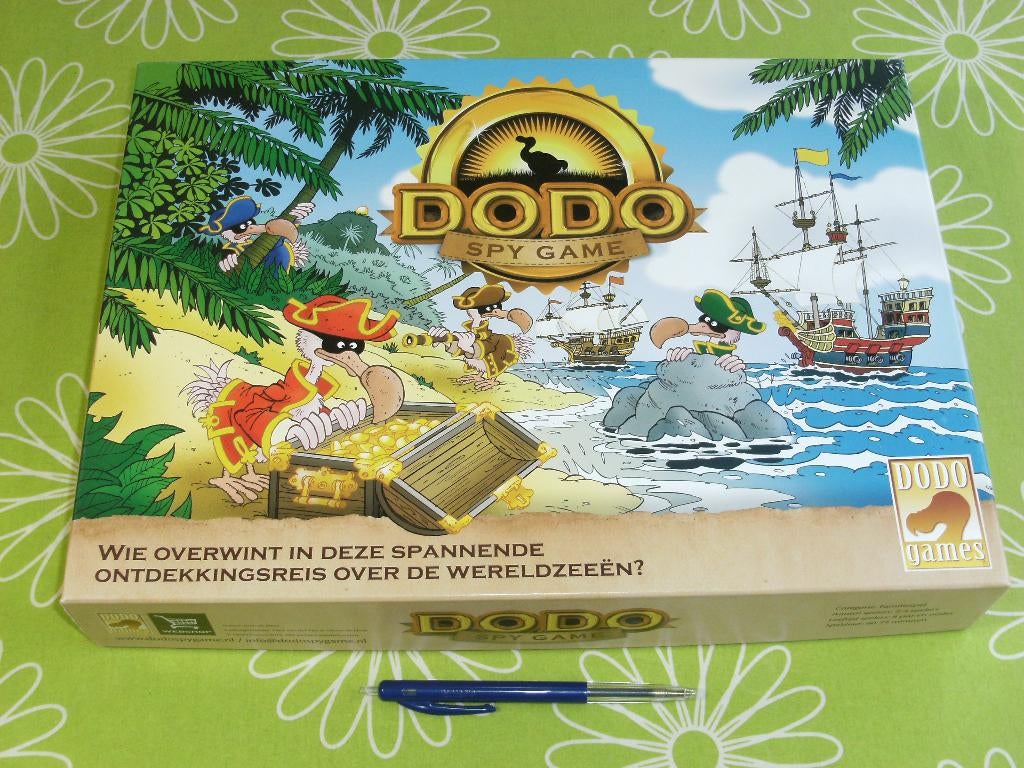 Dodo - Spy game-Wie overwint deze spannende ontdekkingsreis?, Een of twee spelers, Ophalen of Verzenden, Zo goed als nieuw