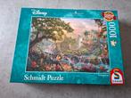 Disney puzzel 1000 stukjes The Jungle Book, Ophalen, 500 t/m 1500 stukjes, Zo goed als nieuw, Legpuzzel