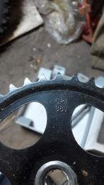 Crankstel met 38T kettingblad, Fietsen en Brommers, Fietsonderdelen, Ophalen of Verzenden, Gebruikt, Crankstel of Pedalen