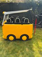 Weber kinderbus 6 persoons bijna nieuw met regen kap., Verstelbare duwstang, Zo goed als nieuw, Combiwagen, Ophalen