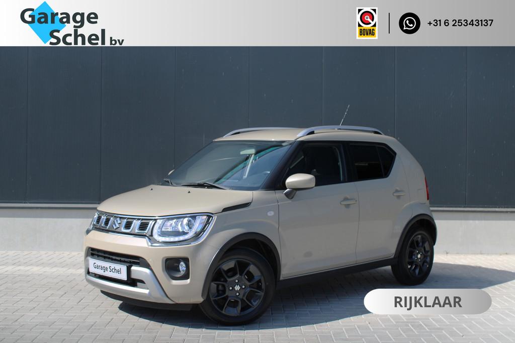 Suzuki Ignis 1.2 Smart Hybrid Allgrip 83pk - Airco - Navi -, Auto's, Suzuki, Stof, Gebruikt, 4 cilinders, Ignis