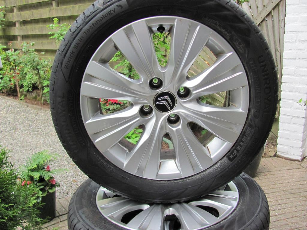 LM Velgen voor Citroen C3 of C4, Ophalen, Gebruikt, Velg(en), 16 inch