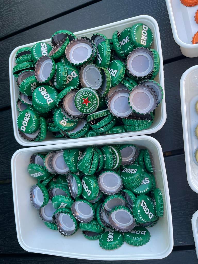 Dopjes: Dors en Heineken bierdoppen, Ophalen of Verzenden, Gebruikt, Overige typen, Overige merken