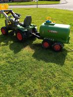 Traptractor Fendt met luchtbanden en giertank, Ophalen, Gebruikt