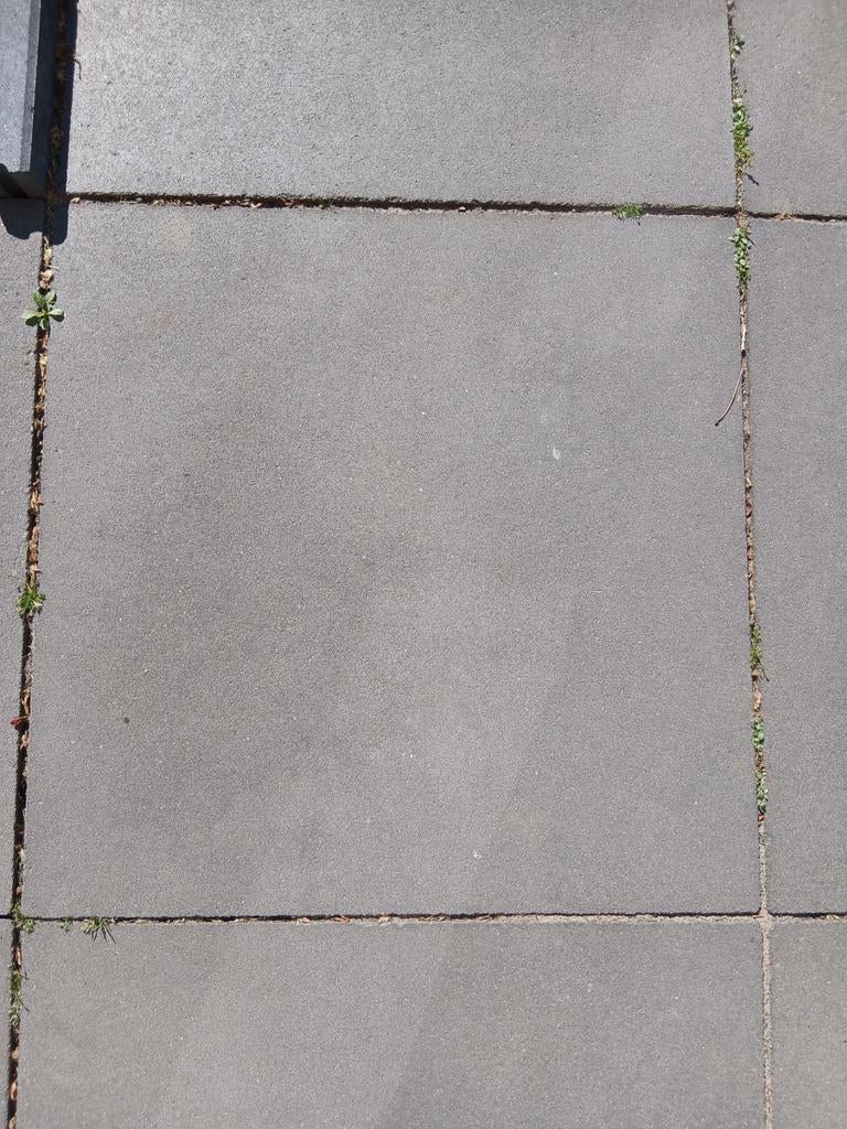 Gratis: licht antraciet 60x60 tegels, Tuin en Terras, Ophalen, Gebruikt, 10 m² of meer, Beton