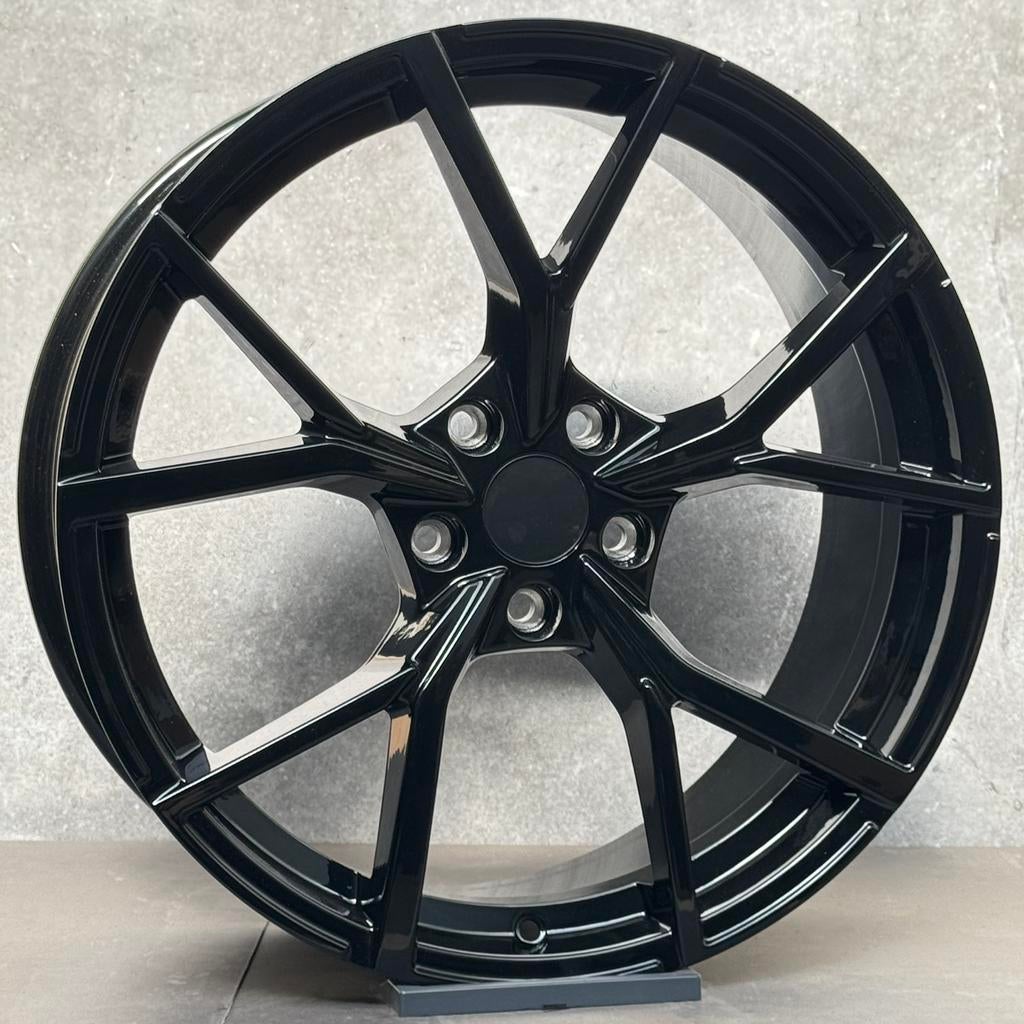 NIEUW 18'' V01 VELGEN 5x112 Past Op VAG GROEP ESTORIL LOOK, 19 inch, Overige, Velg(en), Overige