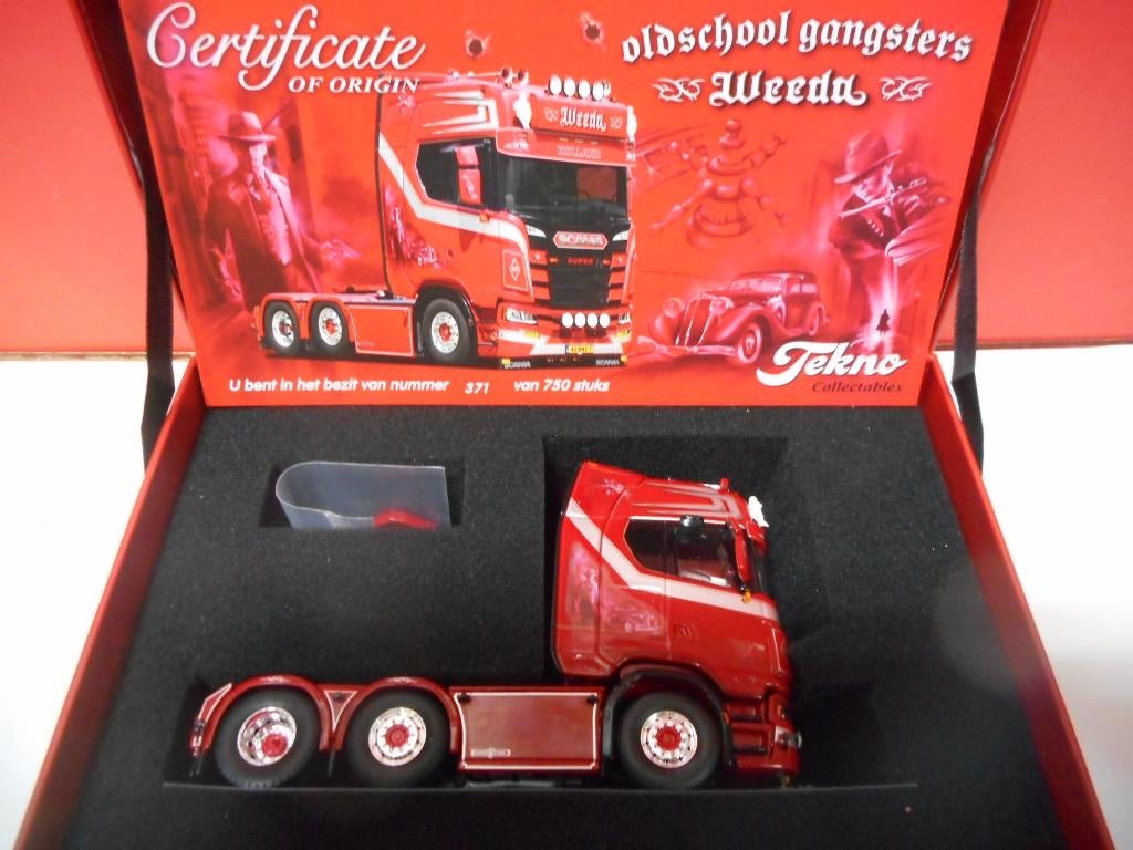 WEEDA SCANIA TREKKER TEKNO, Ophalen of Verzenden, Nieuw, Bus of Vrachtwagen, Tekno