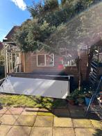 6x Sandwich dakpanelen 9 cm – 340x112 cm – 23 m², Kunststof, Gebruikt, 15 m² of meer, Grijs