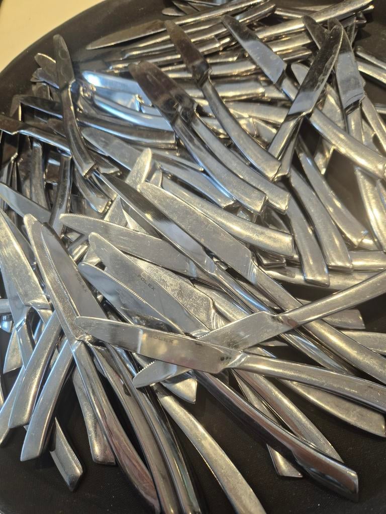 Solex mesjes klein, Huis en Inrichting, Ophalen of Verzenden, Rvs of Chroom