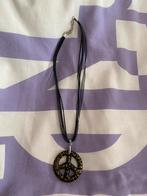Peace glas ketting, Ophalen of Verzenden, Gebruikt
