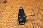 Sony headshell met element, naald versleten, Ophalen of Verzenden, Gebruikt, Platenspeler-onderdeel, Sony