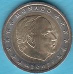 Monaco 2 euro Rainier III 2002 UNC in munthouder, Ophalen of Verzenden, Monaco, 2 euro, Losse munt