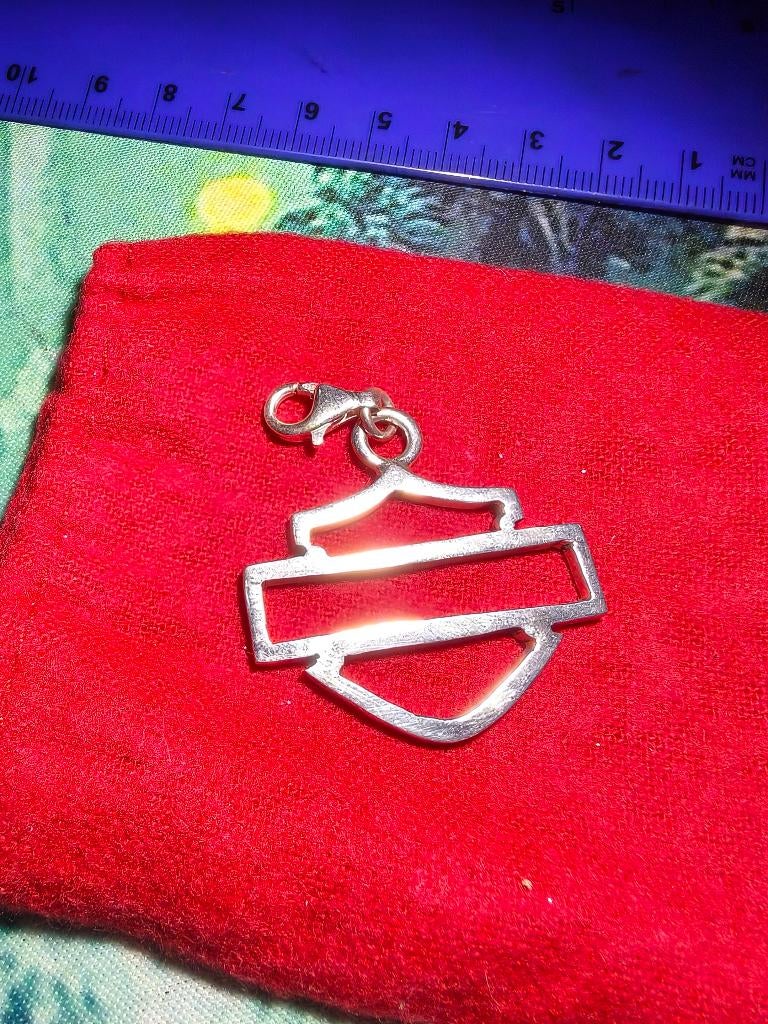 hanger harley davidson, Verzenden, Nieuw, Zilver, Zilver