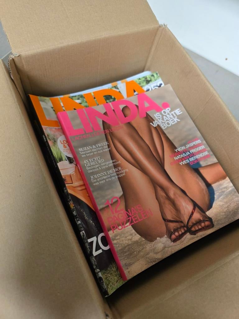 Doos vol LIBELLE,S Linda Vriendin tijdschriften, Boeken, Ophalen of Verzenden, Zo goed als nieuw, Damesbladen