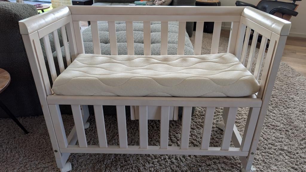 Cosleeper babybedje verrijdbaar met matras, Ophalen