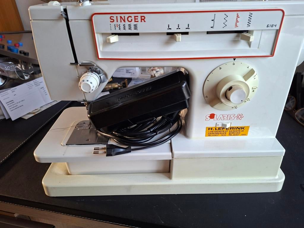 Singer solaris naaimachine, Ophalen of Verzenden, Gebruikt, Naaimachine, Singer