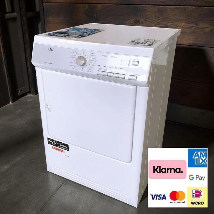 Luchtdroger ExpressDry 7kg MIELE AEG incl Garantie, Witgoed en Apparatuur, Wasdrogers, Zo goed als nieuw, Condens, 6 tot 8 kg