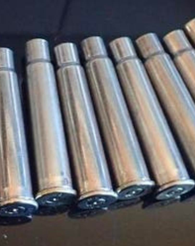 Hulzen .303 british vernikkeld (20stuks), Verzamelen, Ophalen of Verzenden, Landmacht, Engeland, Hulzen of Bodemvondsten