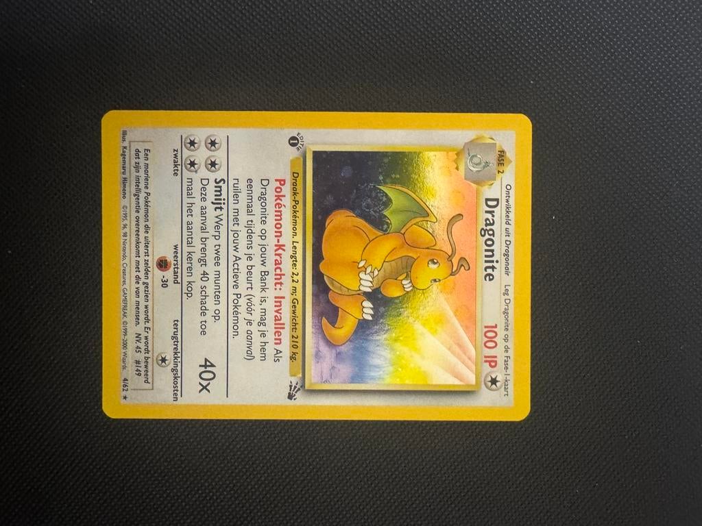 Vintage Pokémon First Editions Near Mint, Ophalen of Verzenden, Zo goed als nieuw