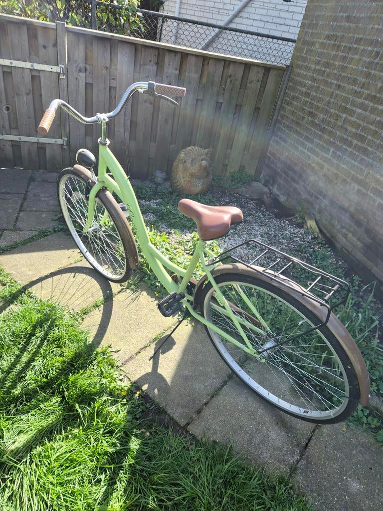 Gaetze damesfiets - Lichtgroen met lage instap, Fietsen en Brommers, Fietsen | Dames | Damesfietsen, Overige merken, Ophalen of Verzenden