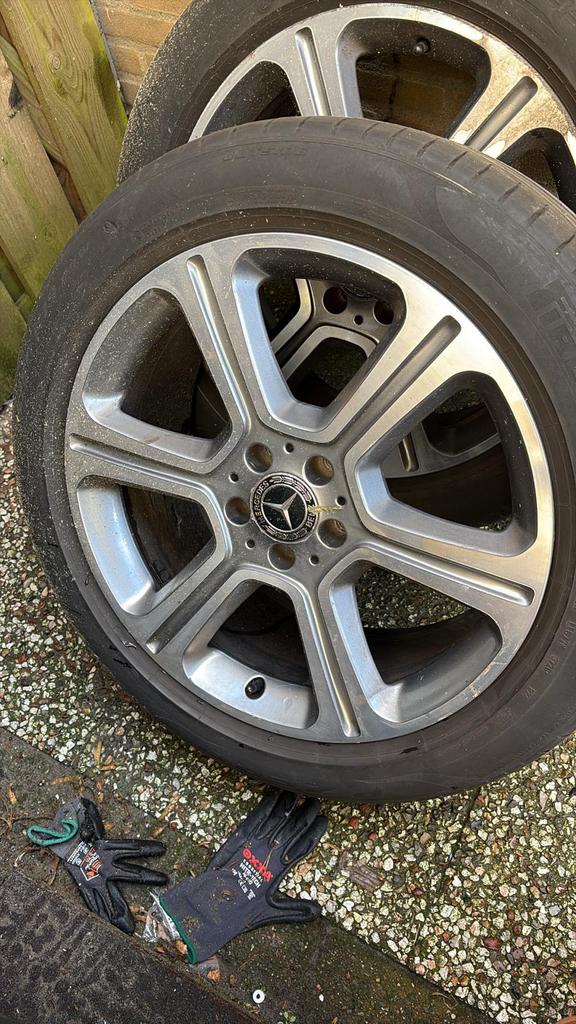 Mercedes velgen, Ophalen of Verzenden, 19 inch, Zomerbanden
