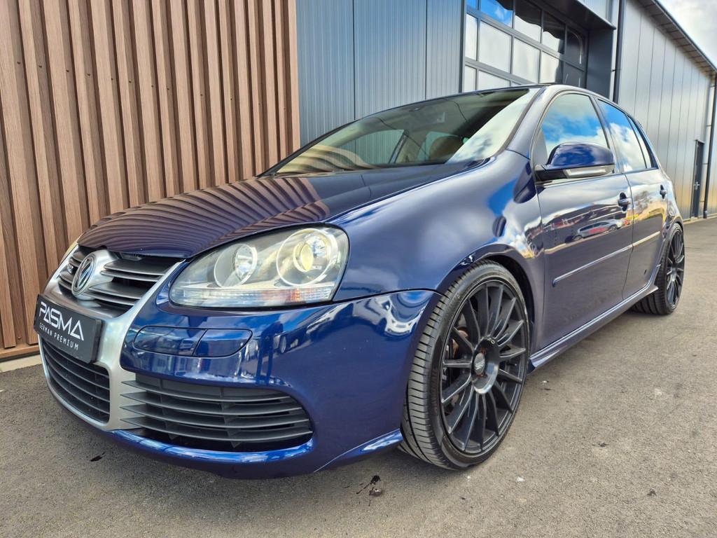 Volkswagen Golf 3.2 R32 Turbo | 560pk | DSG | OZ | Dakje | C, Automaat, Stof, 3189 cc, Blauw