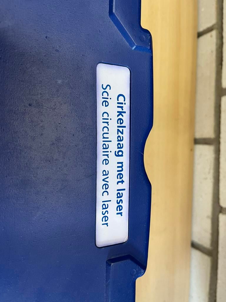 Gamma cirkelzaag inclusief zaagblad, Cirkelzaag, Ophalen of Verzenden, Zo goed als nieuw, 30 tot 70 mm