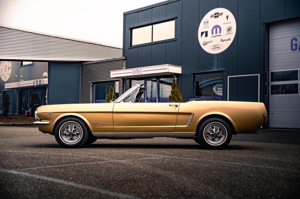 1965 Ford Mustang Convertible K-Code, Auto's, Achterwielaandrijving, Gebruikt, Overige kleuren, Cabriolet